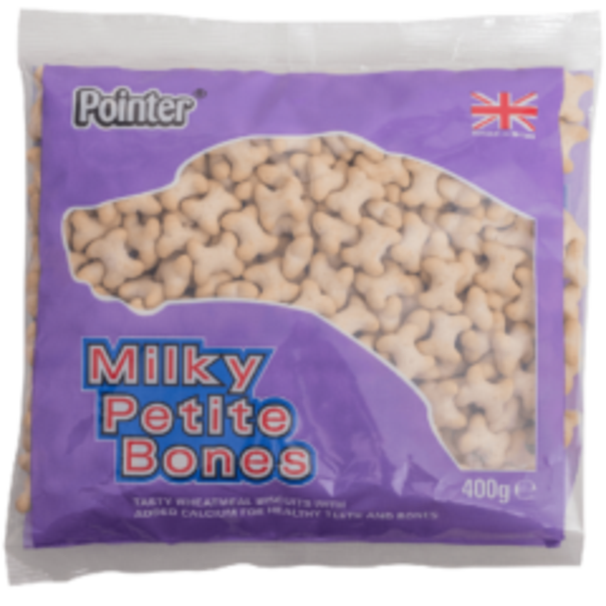 Pointer Milky Bones Dog Treats - 400g_0